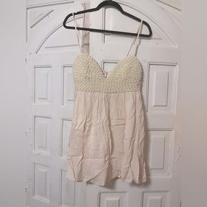 Baby pink and pearl mini dress-SunnyGirl